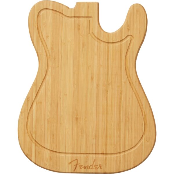 Fender Telecaster-Shaped Bamboo Cutting Board