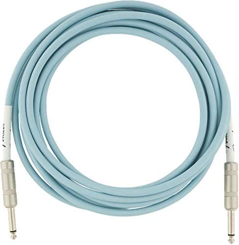 Fender Original Series 10' Instrument Cable - Daphne Blue
