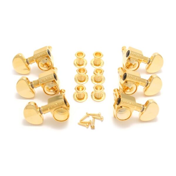 Grover Rotomatics 102-18 Gold Tuners, 18:1 Ratio, Set of 6