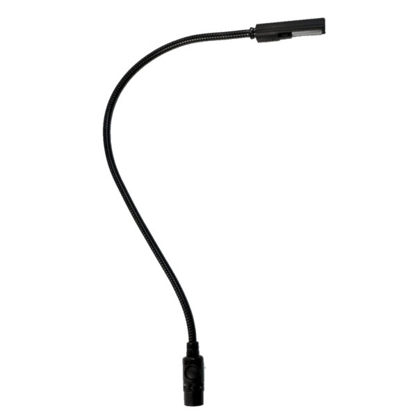 LittLite 12X-LED 12" Gooseneck Task Light, 3-Pin XLR
