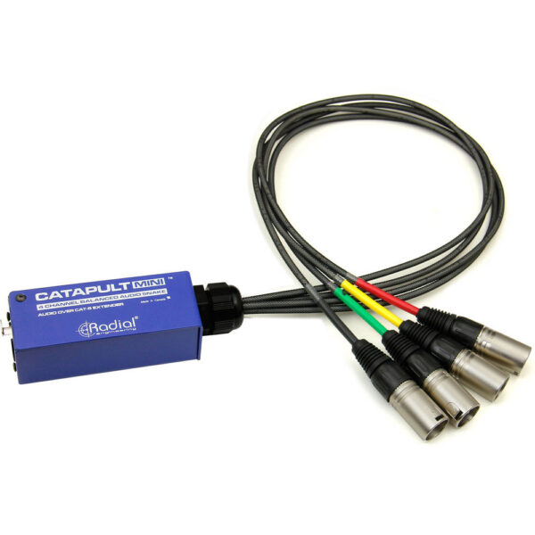 Radial Catapult Mini RX 4-Ch Cat 5 Audio Snake