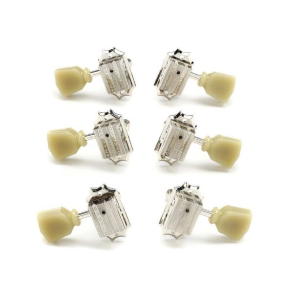 Grover Vintage 135 Series Tuners - Nickel Set of 6