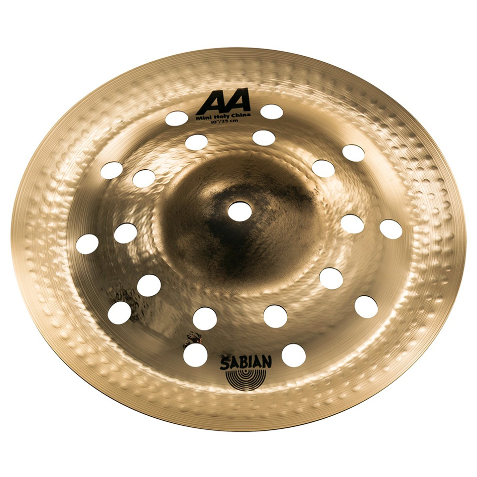 SABIAN 10" AA Mini Holy China Brilliant Cymbal