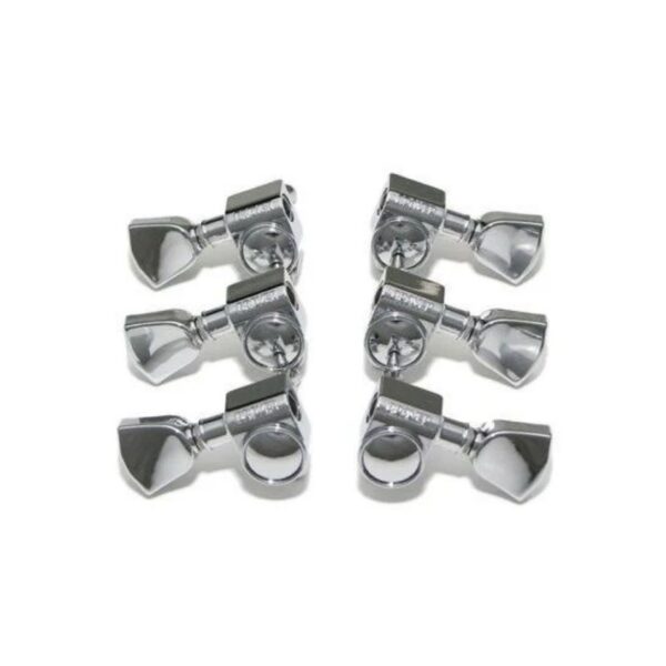 Grover 102CK Rotomatic Tuners, Keystone Button, Chrome