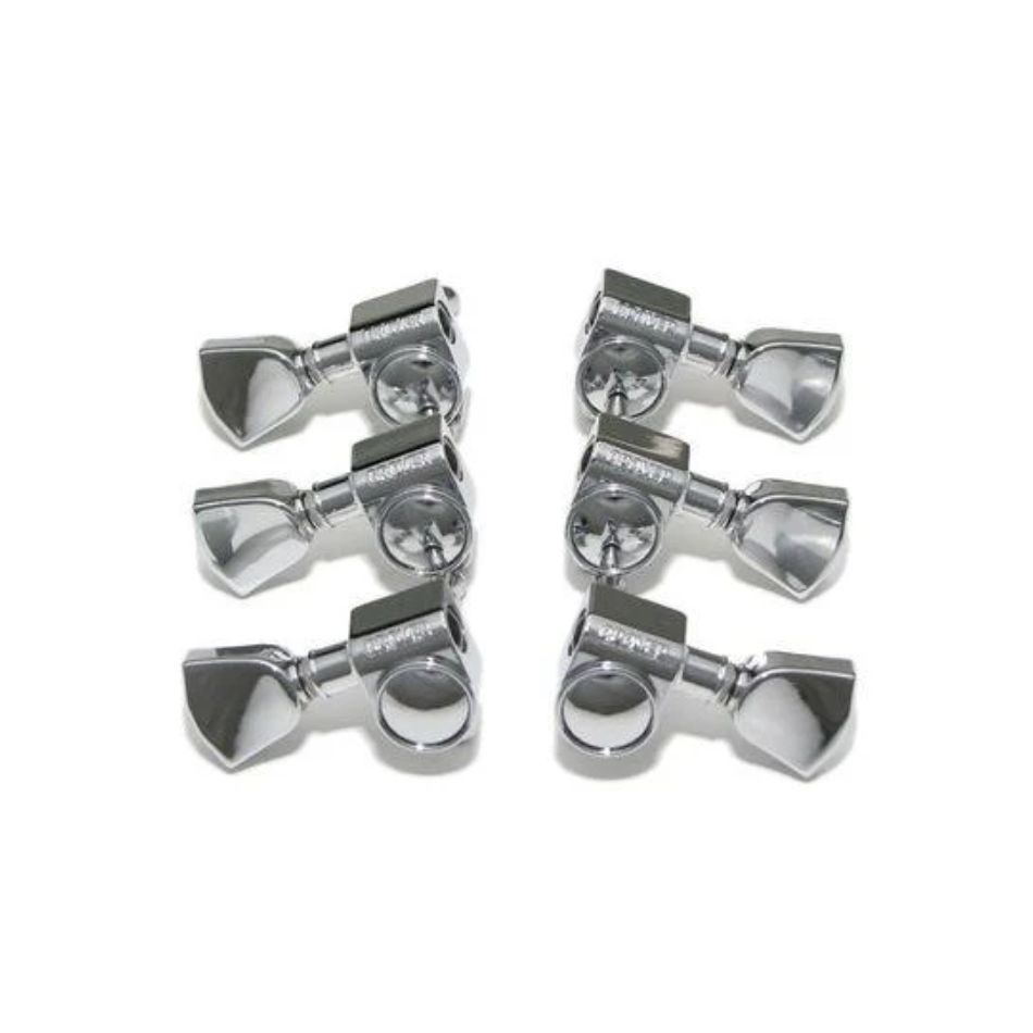 Grover 102CK Rotomatic Tuners, Keystone Button, Chrome