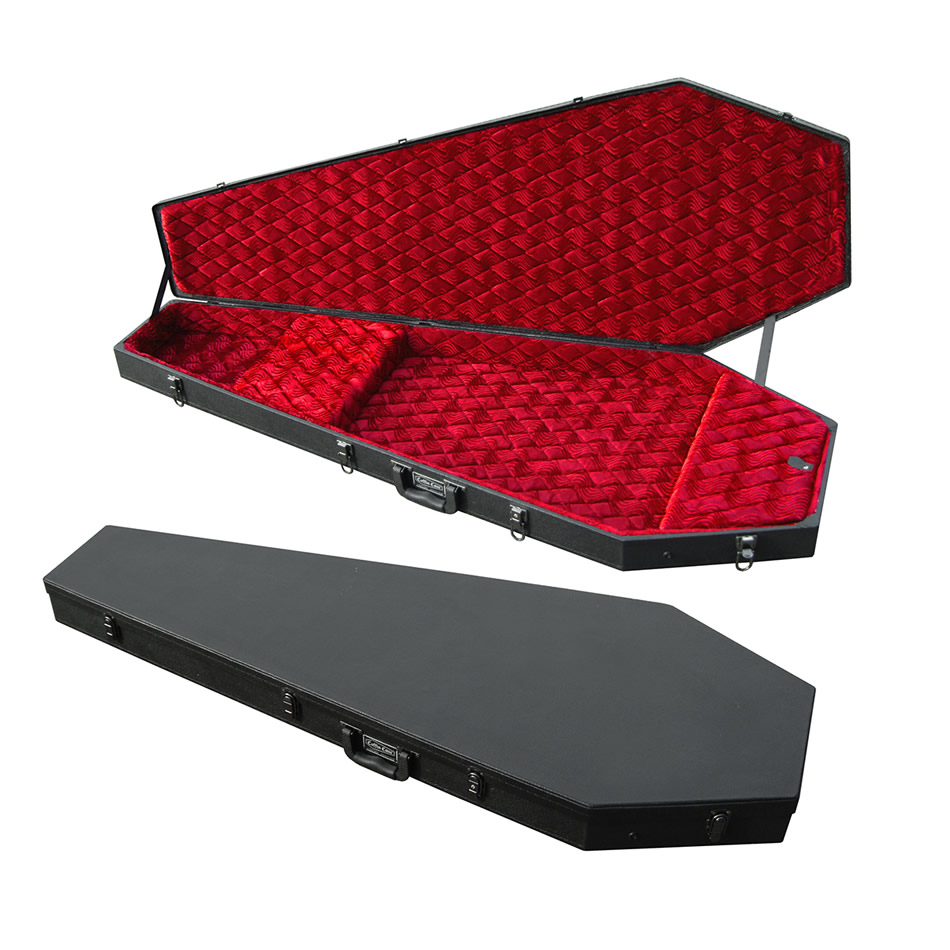 Coffin Cases 300VXR Extreme Guitar Case, Red Velvet - Image 2