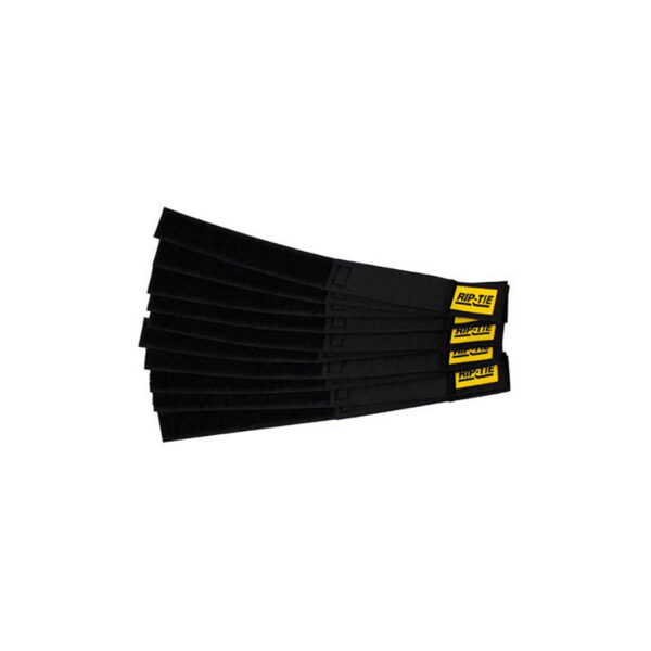Rip-Tie Cable Wrap 3/4" x 6" – Black 10-Pack