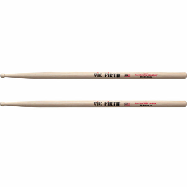 Vic Firth American Classic 5B Barrel Tip Drumsticks (Pair)