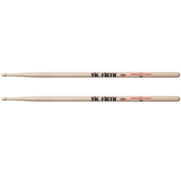 Vic Firth American Classic 8D Wood Tip Drumsticks