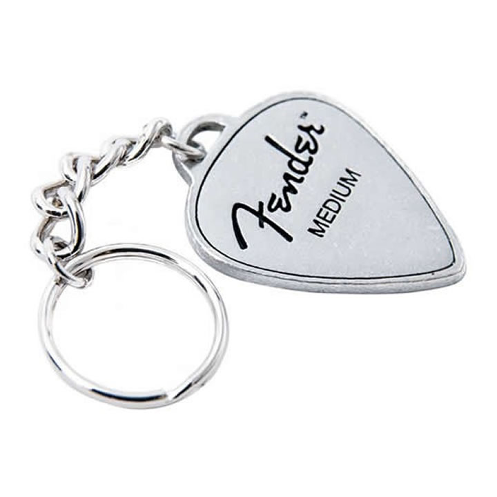 Fender Guitar Pick Medium Keychain
