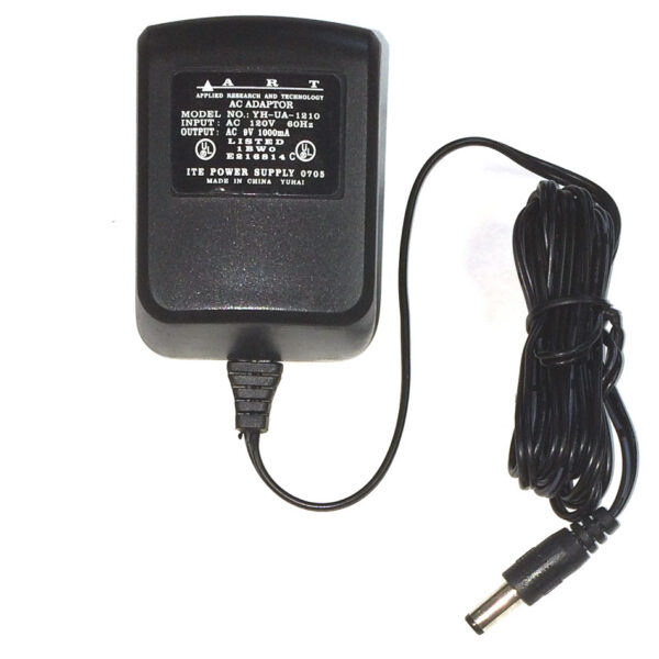 ART AC Adapter Power Supply (9V, 1000mA)