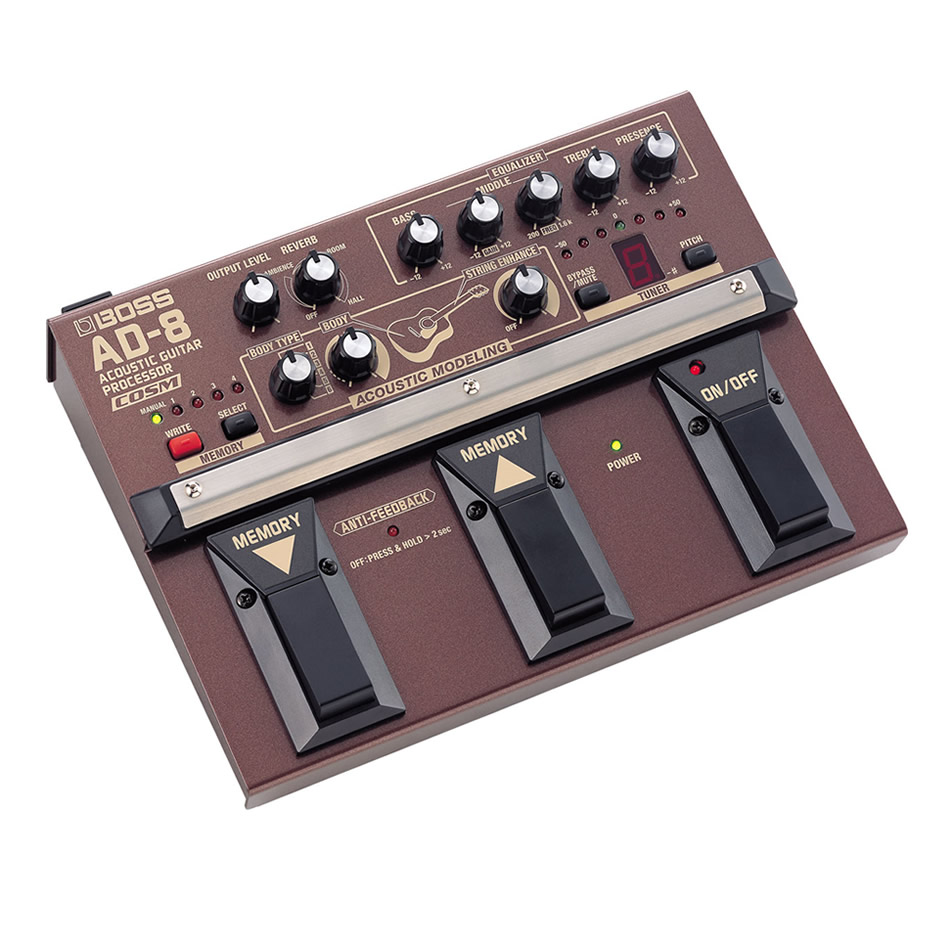 Boss AD-8 Acoustic Guitar Processor - Open Box Mint - Image 3