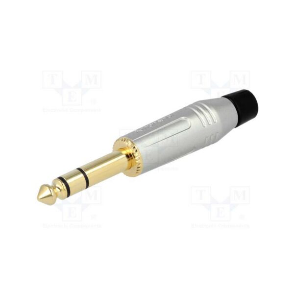 Amphenol XLR 3-Pole Male Connector, Gold Contacts