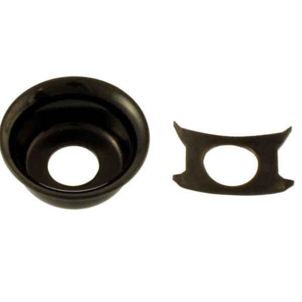 AllParts AP-0275-003 Telecaster Cup Jackplate - Black