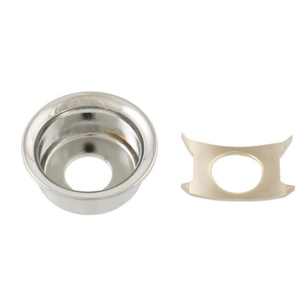 AllParts AP-0275-010 Chrome Cup Jackplate, Telecaster®