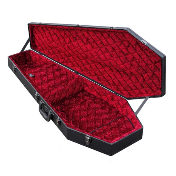 Coffin Cases G-185R Electric Guitar Case - Red Velvet
