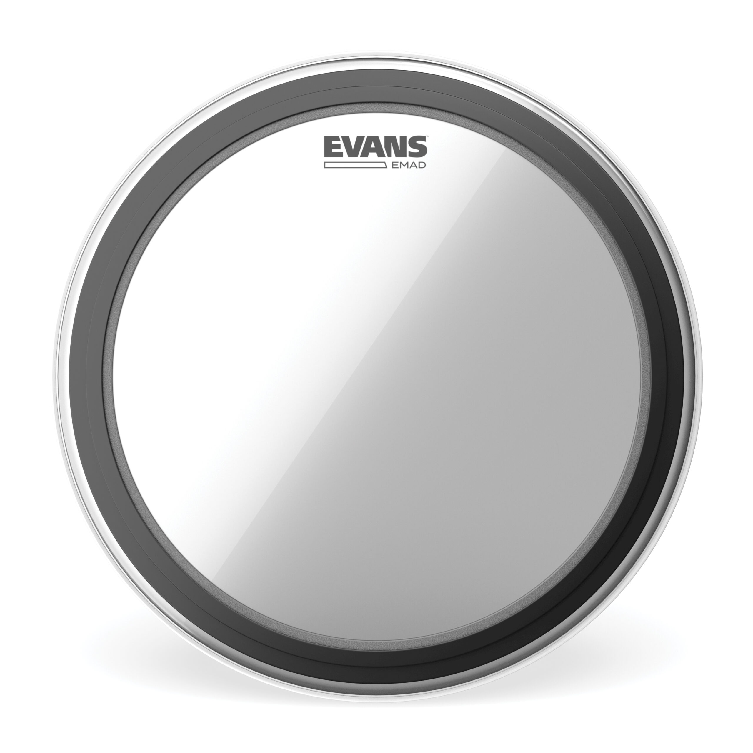 Evans EMAD Clear Bass Drum Head - 16" - Image 2