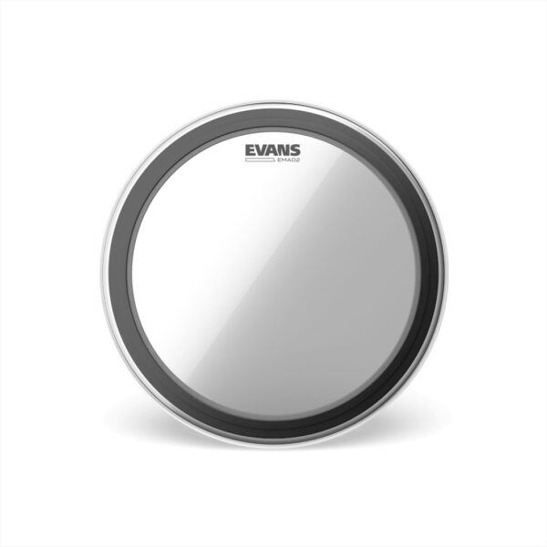 Evans EMAD2 Clear Bass Drum Batter Head - 22"