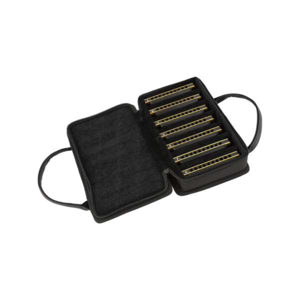 Blues DeVille Harmonica 7-Pack with Case