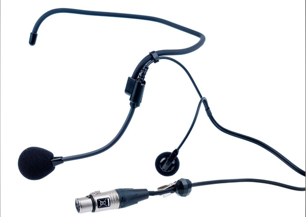Clear-Com CC-27 Lightweight Wrap Headset, XLR-4F