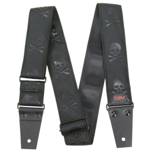 Coffin Strap of Death 2" Guitar Strap - Black