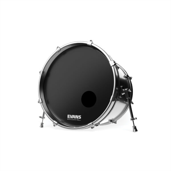 Evans EQ3 Resonant Black Bass Drum Head - 22"