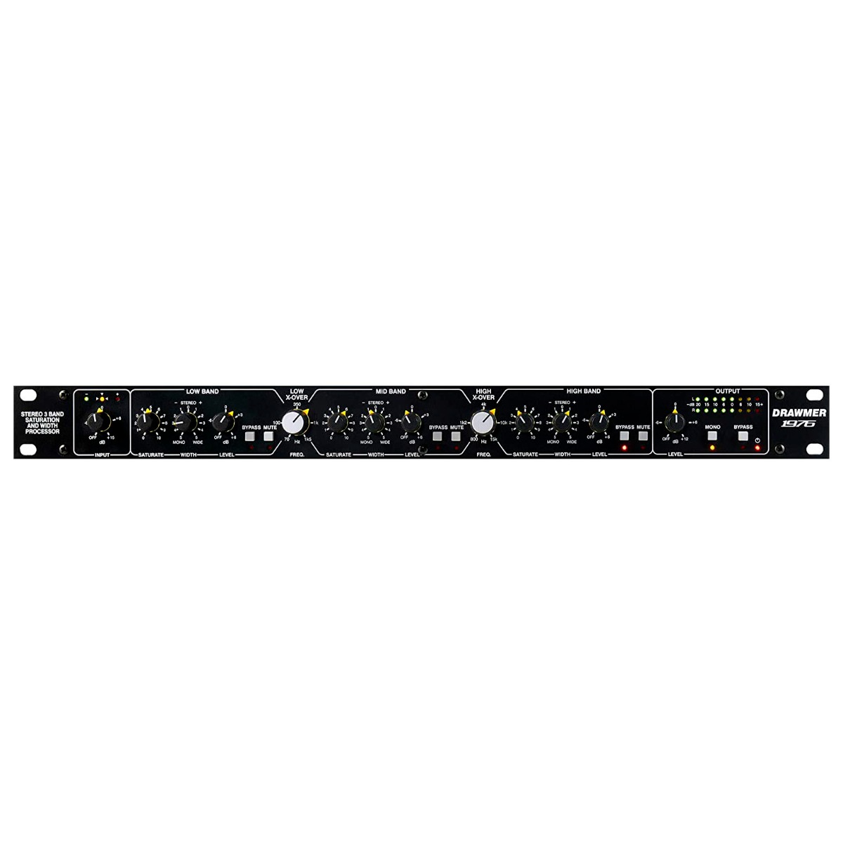 Drawmer 1976 3-Band Stereo Saturation & Width Processor - Image 4