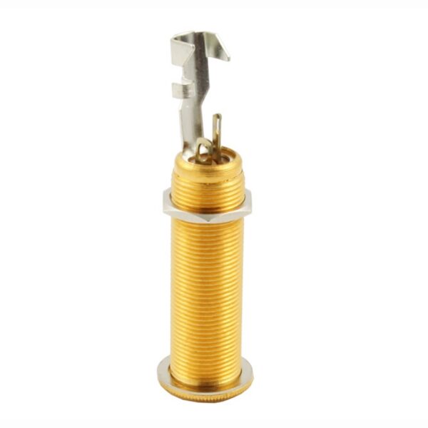 Allparts EP-0152-002 Switchcraft Gold Stereo Jack