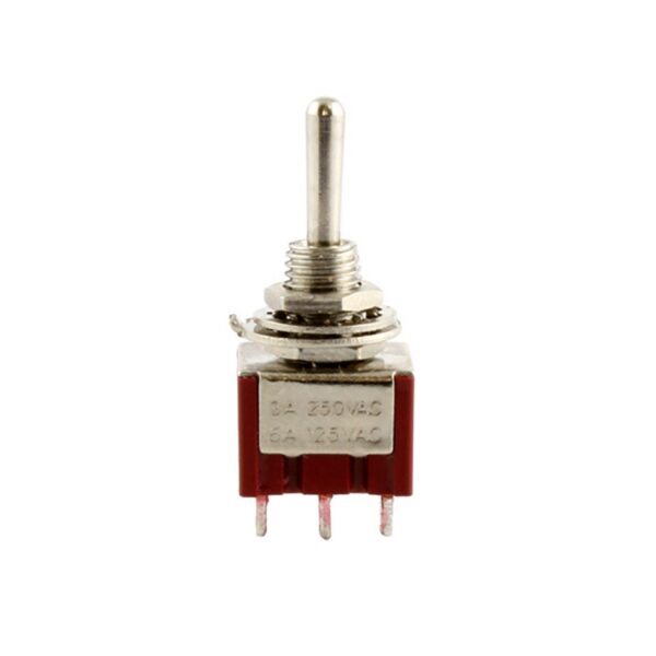 Allparts EP-4180-010 Mini Toggle Switch, Chrome On-On-On
