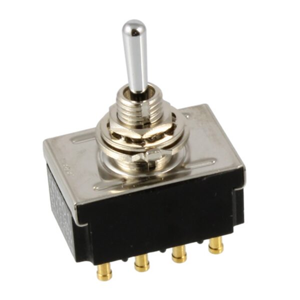 Allparts EP-4363-010 4PDT Mini Switch, On-On-On