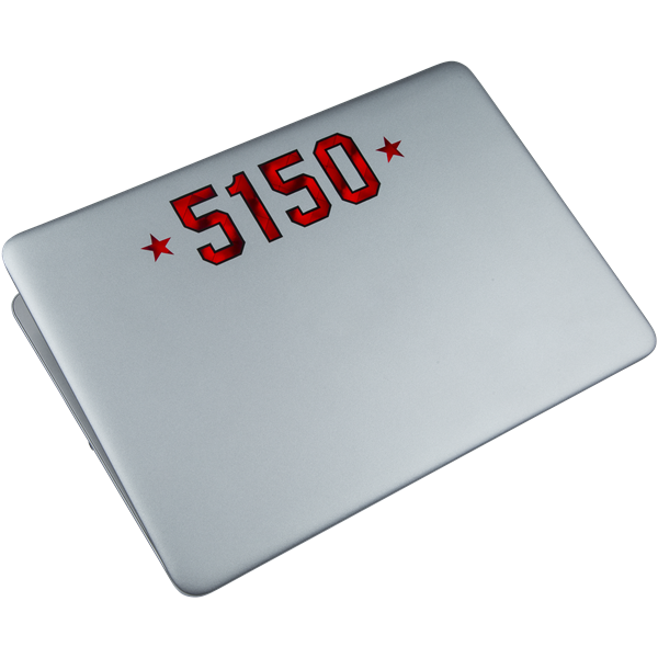 EVH 5150 Sticker with Stars - Image 2