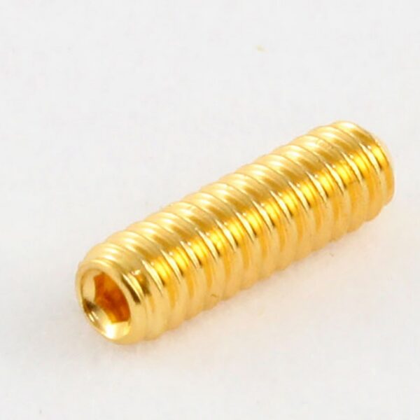 Allparts GS-0002-002 Gold #4-40 Bridge Height Screws (12)