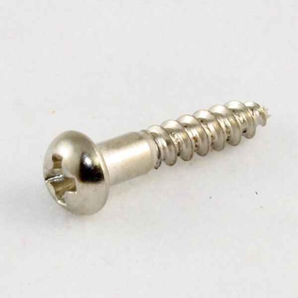Allparts GS-0006-001 Nickel Long Tuner Screws (16-Pack)