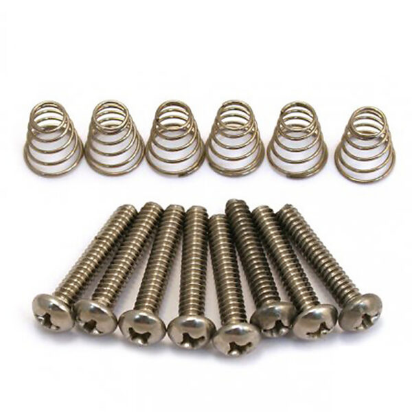 Allparts Steel Single Coil Pickup Screws (Set of 8)