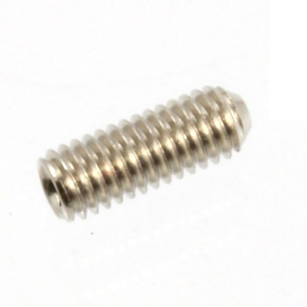 AllParts GS-0049-001 Nickel Bridge Height Screws (12)