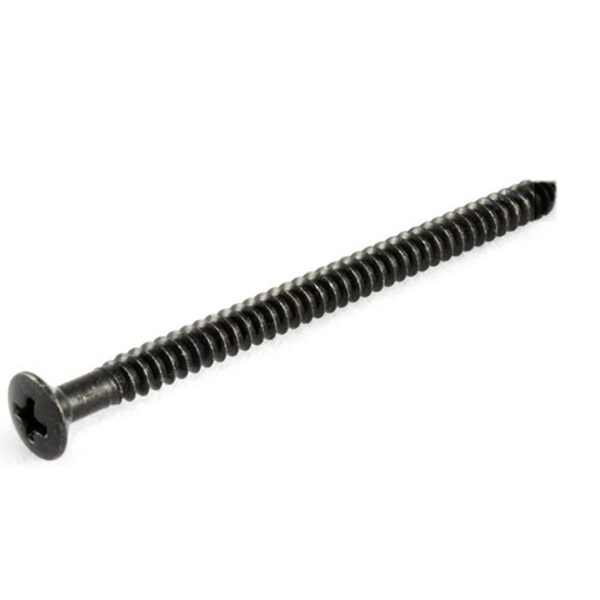 AllParts GS-3312-003 Soap Bar Pickup Screws, 4-Pack Black
