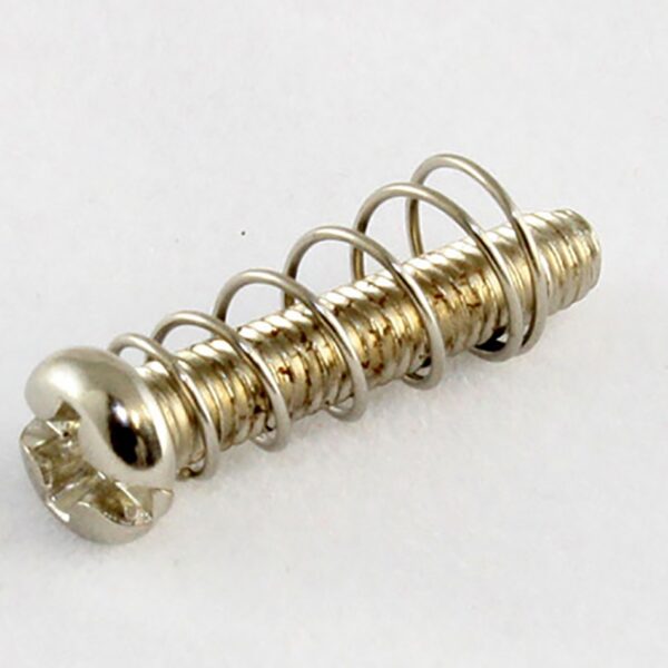 AllParts GS-3324-001 Nickel Metric Bridge Screws (6-Pack)