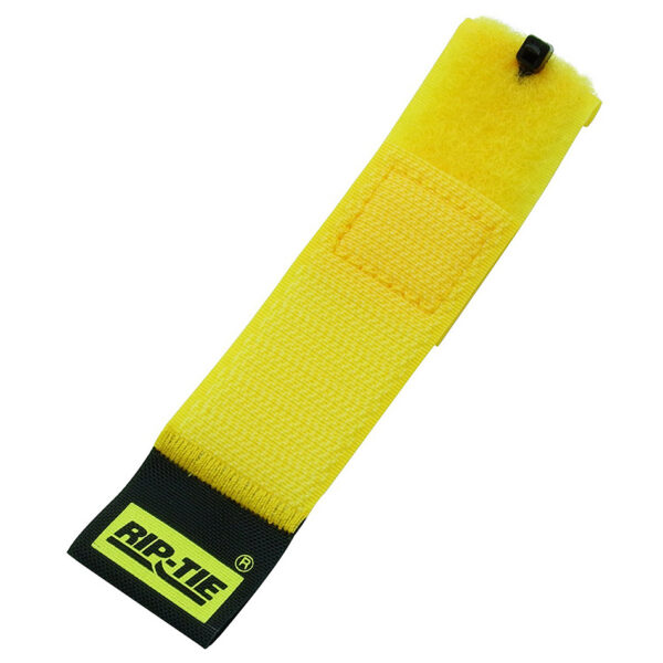 Rip-Tie CableWrap 1x6 Yellow, 10-Pack