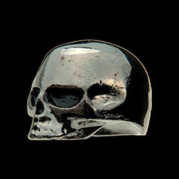Q-Parts Skull I Knob - Pearl Black