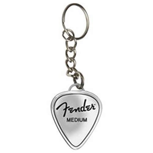 Fender Guitar Pick Medium Keychain - Image 2