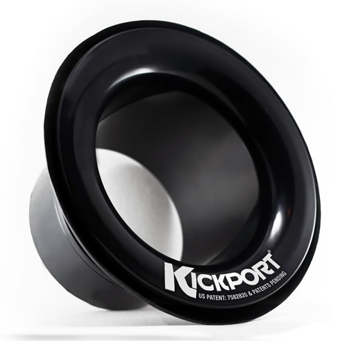 KickPort Bass Drum Sonic Enhancement Port - Black
