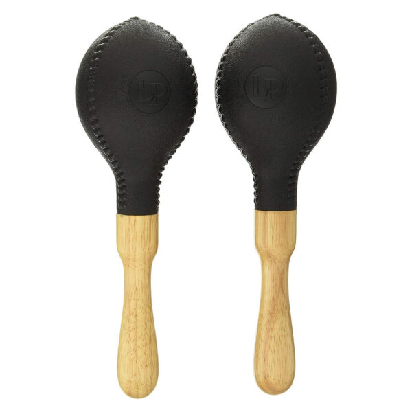 Latin Percussion LP281R Refillable Maracas, Black