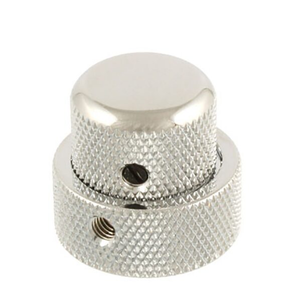 AllParts MK-0137-010 Chrome Concentric Stacked Knob Set