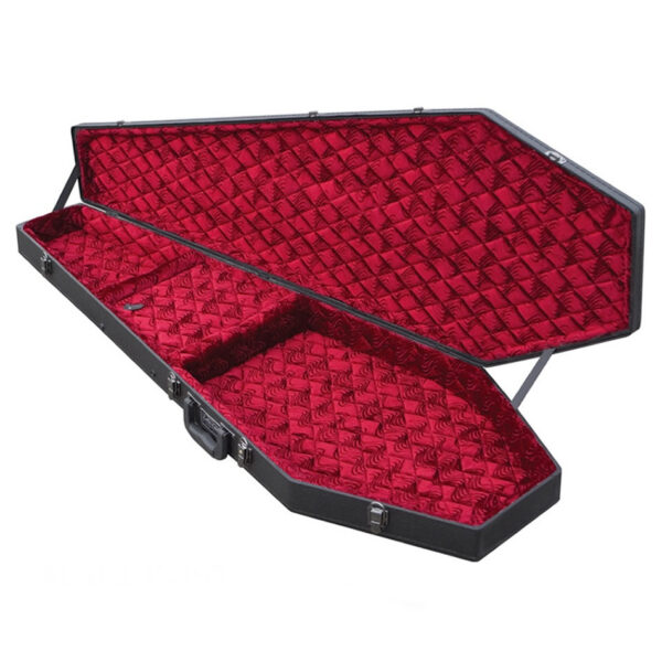 Coffin Cases B195R Bass Guitar Case - Red Velvet Interior