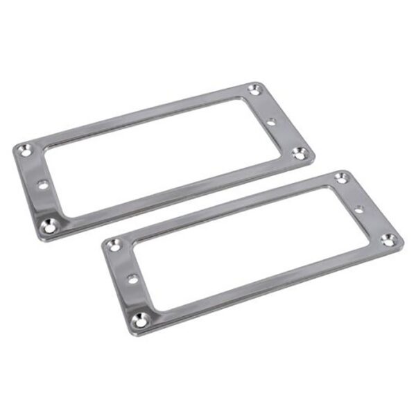 AllParts Chrome Metal Mounting Rings for Firebird Pickups (Pair)