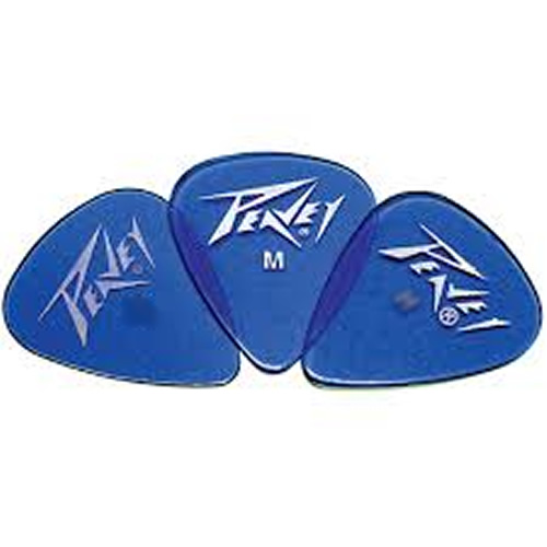Peavey Tear Drop Blue 101 Guitar Picks - Heavy