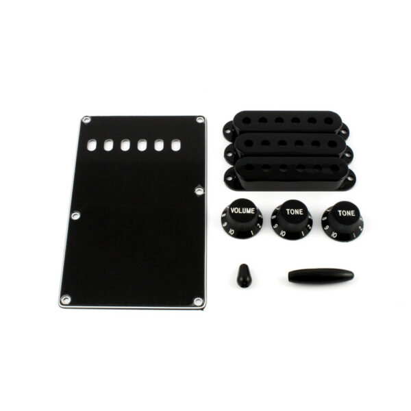 Allparts Stratocaster Accessory Kit - Black