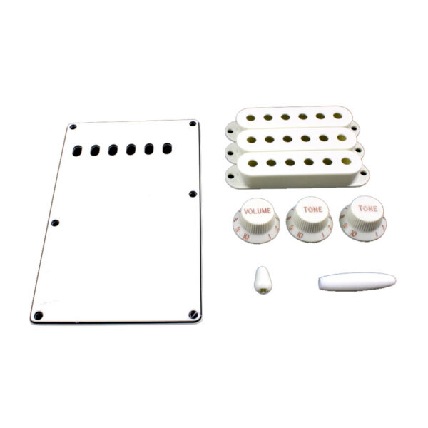 AllParts Stratocaster Accessory Kit - White