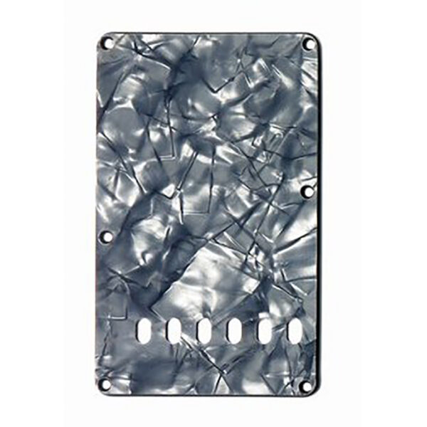 AllParts Tremolo Spring Cover - Black Pearloid 3-Ply