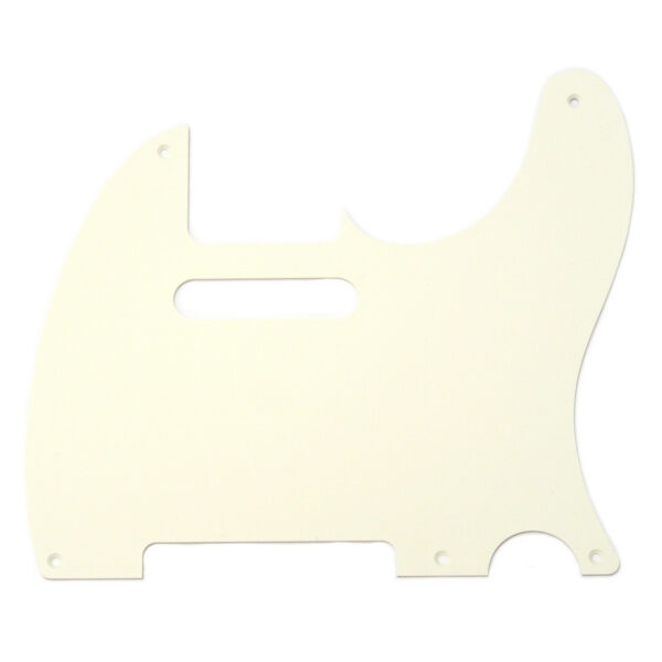 AllParts Telecaster Pickguard, 5-Hole, Parchment